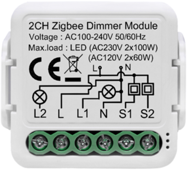 2G ZIGBEE DIMMER RELAY